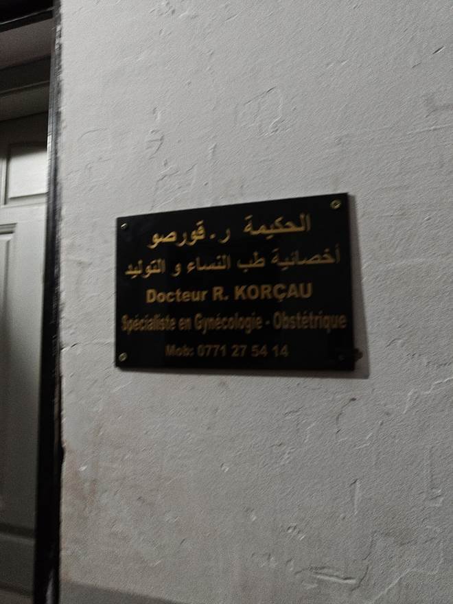 Dr Korcau gynécologue
